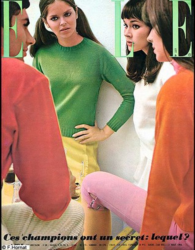 Couverture ELLE magazine 1966 