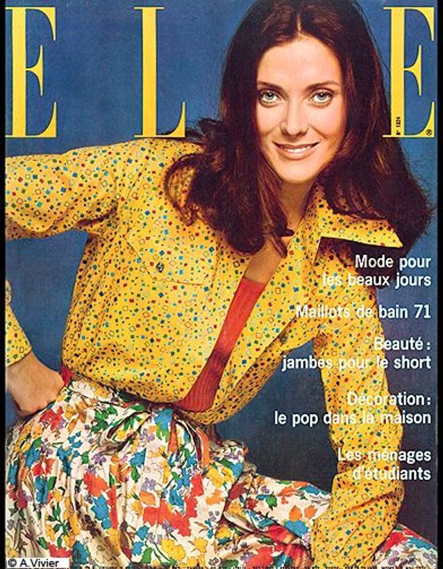 Couverture ELLE magazine 1971