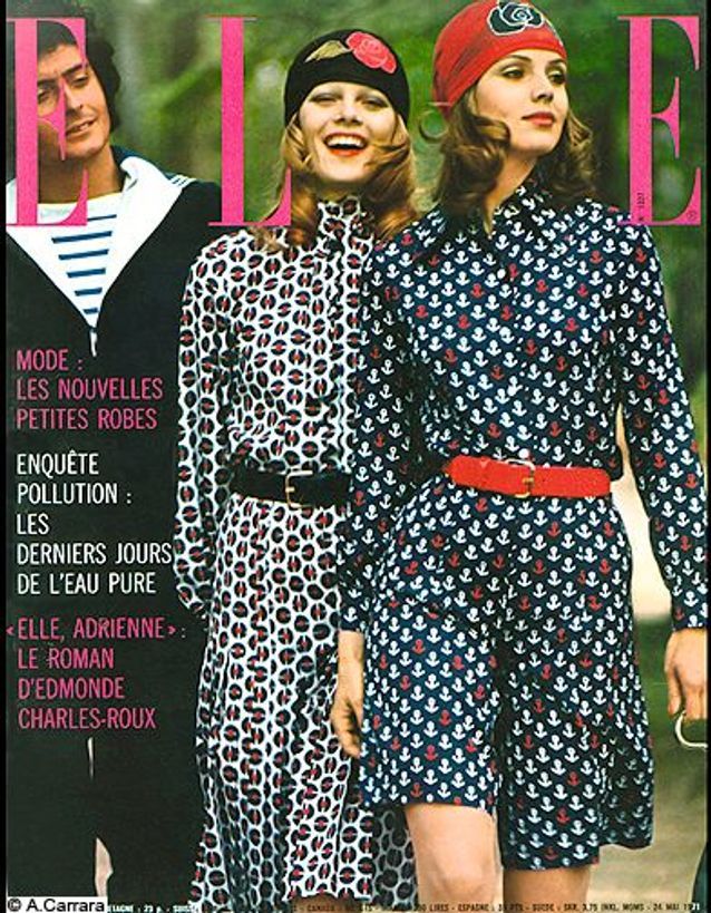 Couverture ELLE magazine 1971 