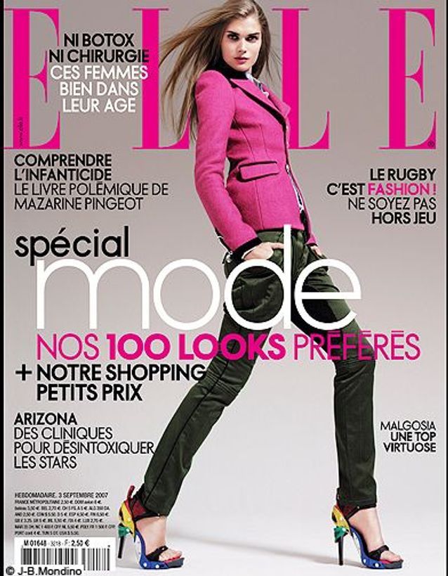 Couverture ELLE magazine 2007