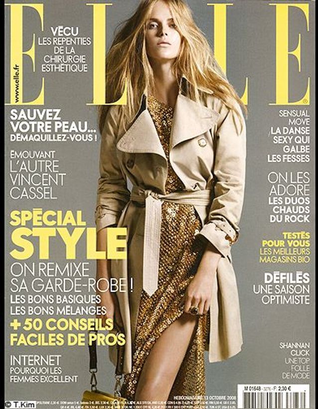 Couverture ELLE magazine 2008