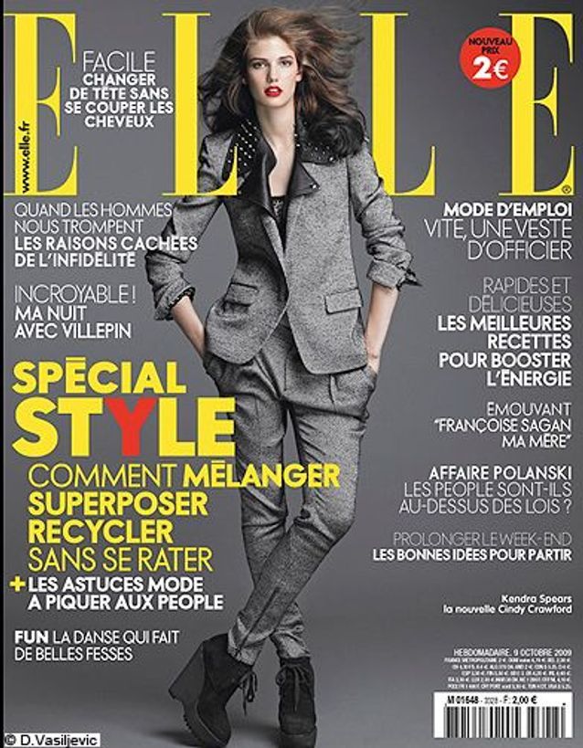 Couverture ELLE magazine 2009