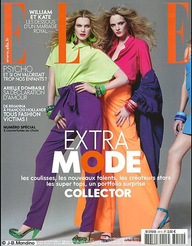 Couverture ELLE magazine 2011 