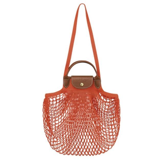 Tendance mode printemps : des sacs aux vêtements, le filet s’impose Sac filet Longchamp - Tendance mode printemps : des sacs aux vêtements, le filet s’impose
