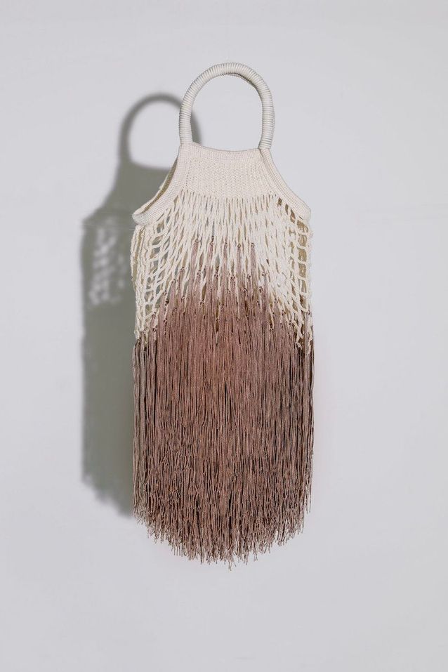 Tendance mode printemps : des sacs aux vêtements, le filet s’impose Sac filet Petit Kouraj - Tendance mode printemps : des sacs aux vêtements, le filet s’impose