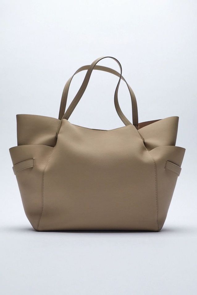 Tendance mode printemps : le sac oversized s'impose Sac Zara - Tendance mode printemps : le sac oversized s'impose