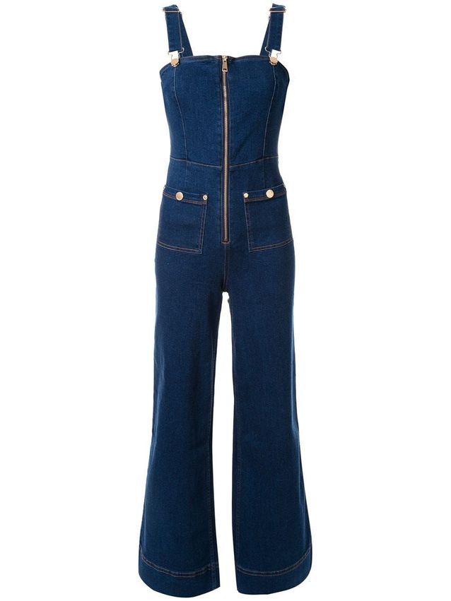 Salopette En Jean Femme - Bretelles Réglables, Coupe Courte, Style Décontracté - Printemps/été/automne