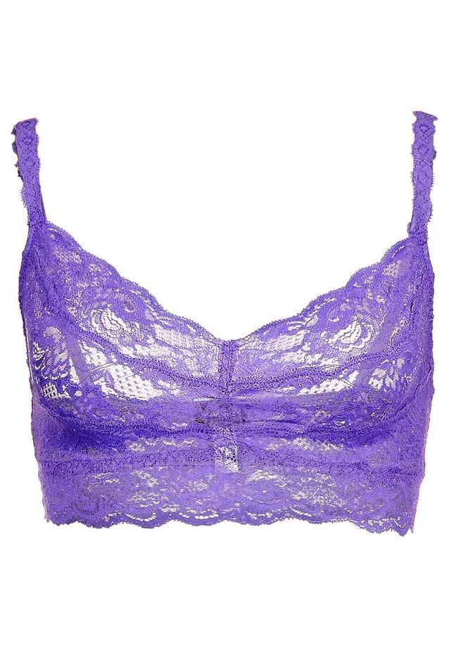 Bralette Plongeante Velours Victoria's Secret - Sans Fil - Orange - Taille XS