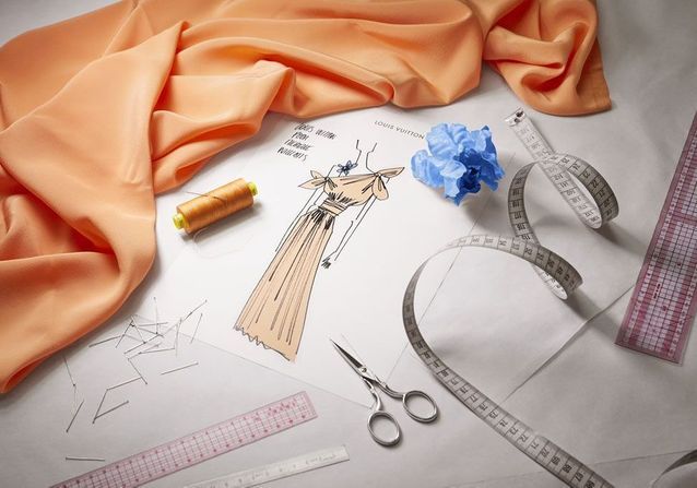 EXCLU Les secrets de la robe Louis Vuitton portée par Michelle Williams aux Golden Globes