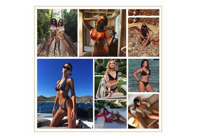 Instagram: The most beautiful swimsuits seen on the stars