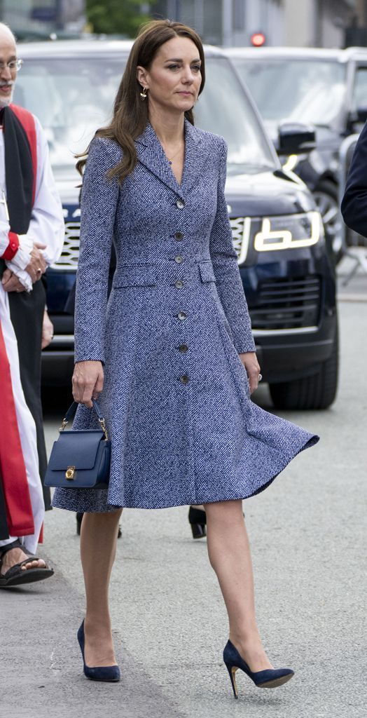 Kate Middleton dans les rues de Manchester