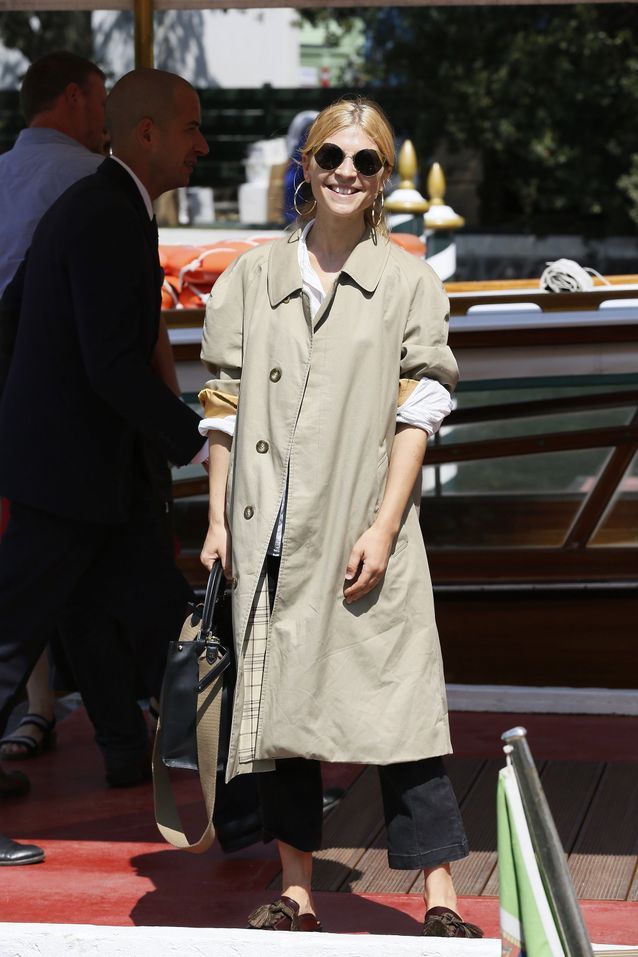 Clemence Poesy à la Mostra de Venise