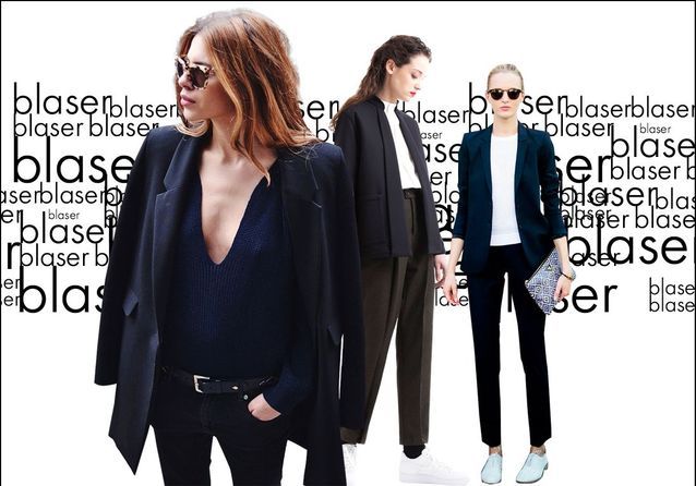 20 façons d'avoir du style avec un simple blazer noir