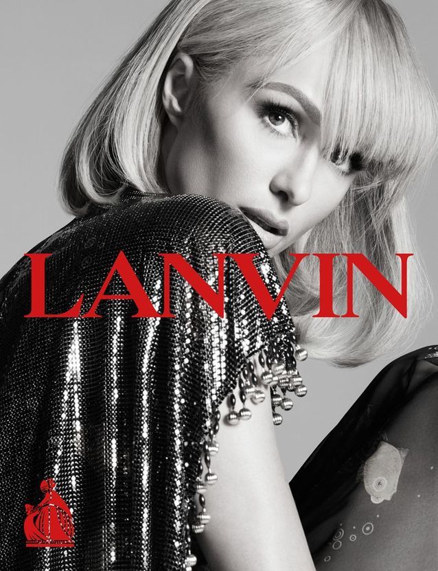 Paris Hilton, visage de la campagne Lanvin printemps-été 2021