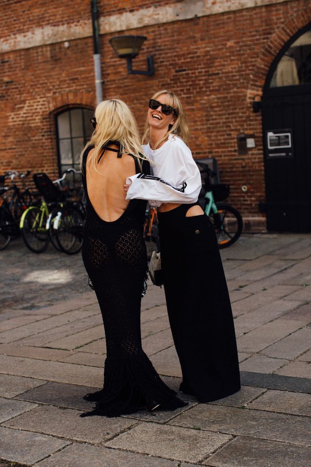 Fashion Week Copenhague : une robe dos nu
