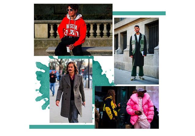 Street style les mecs lookés repérés pendant la Fashion Week homme