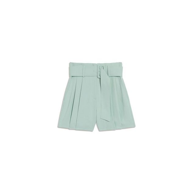 Cet été, le mini short sera partout Mini short avec large ceinture Sandro - Cet été, le mini short sera partout
