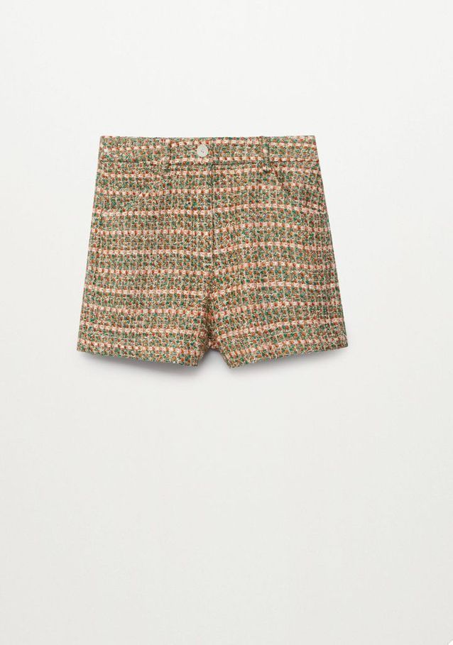Cet été, le mini short sera partout Mini short en tweed Mango - Cet été, le mini short sera partout