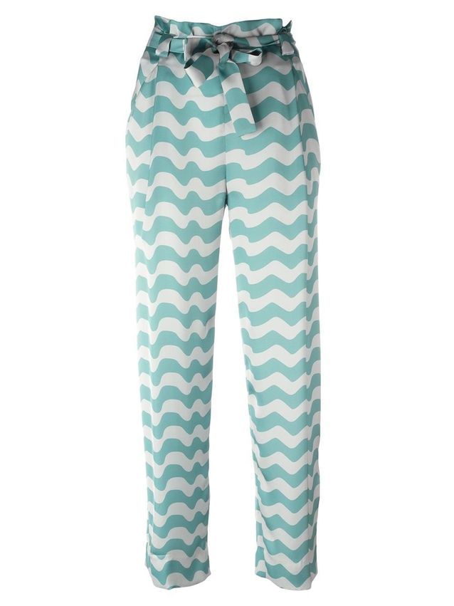 Pantalon Fluide Imprime Armani 20 Pantalons Pour Travailler Qui Vont Bien Quel Que Soit Le Job Elle