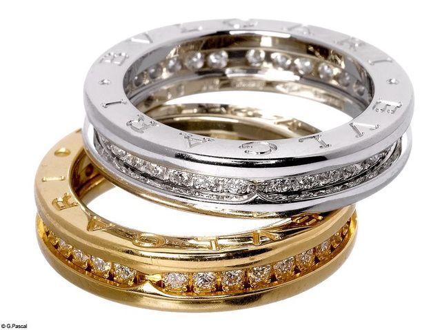 Mode diaporama accessoire bijoux mariage alliance bulgari - Mariage : des  néo-alliances - Elle