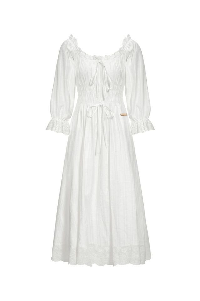 Robe blanche PHEME Tendance de l’été 2024 comment porter la robe