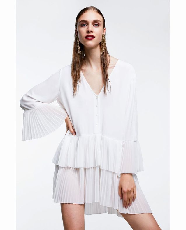 Robe blanche only hot sale