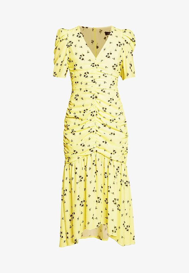 zalando robe jaune