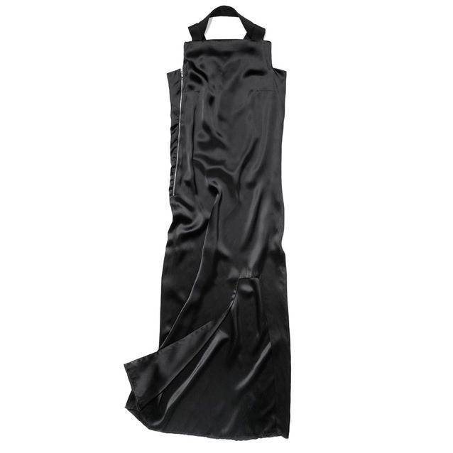 robe tablier noire