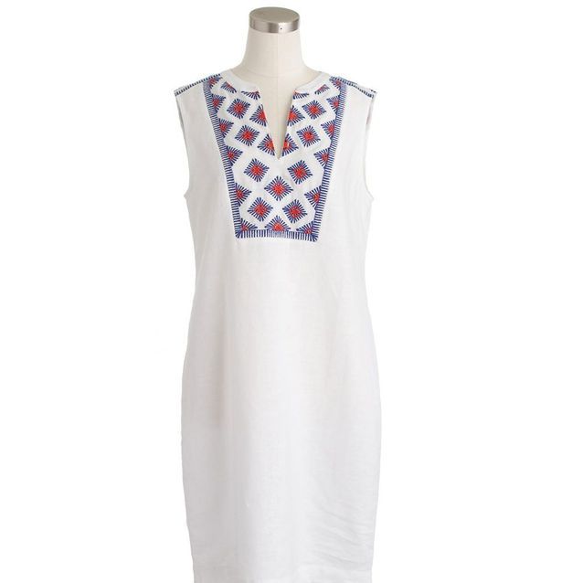 robe de plage rouge gorge