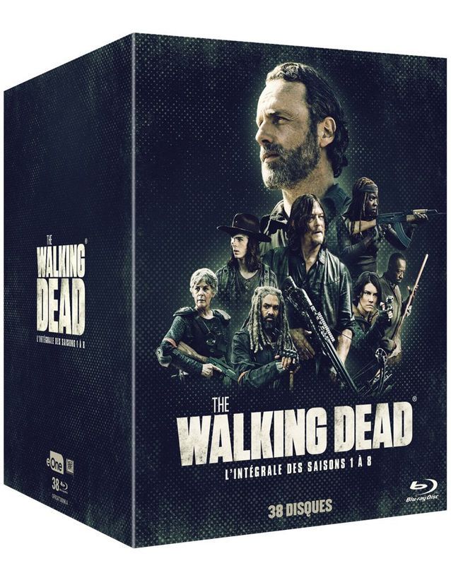 Coffret DVD L'intégrale « The Walking Dead » saison 1 à 8 - 19 DVD à offrir  pour binge-watcher tout l'hiver ! - Elle