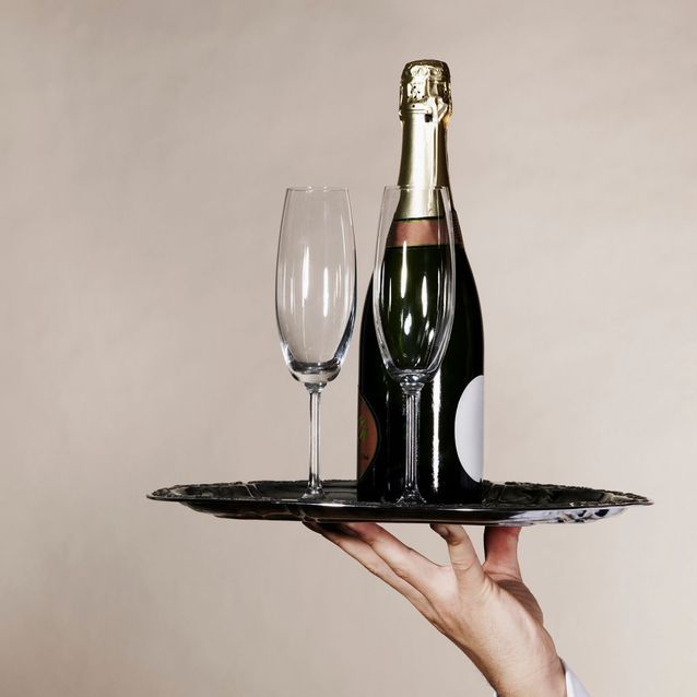 Boire Directement de la Bouteille en Verre Clair Verre à vin Coupe Champagne Barware Facile à Nettoyer