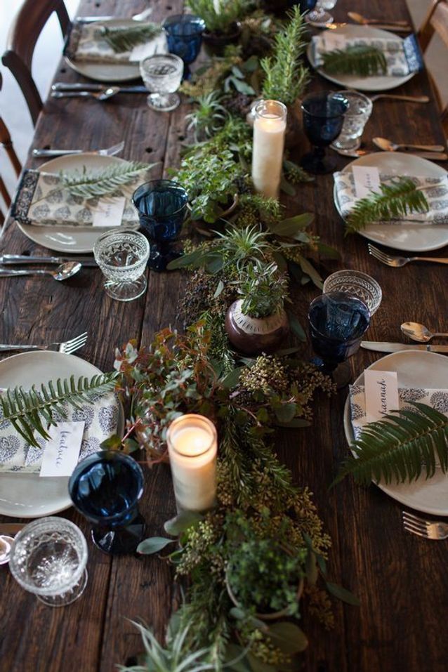 Table De Fete Nos Jolies Inspirations Reperees Sur Pinterest Elle