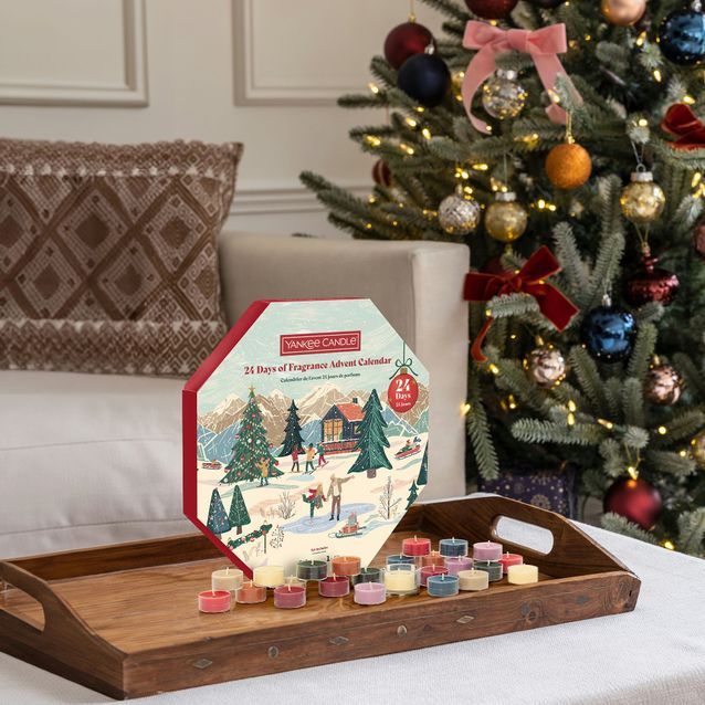 Calendrier De L'Avent Bougie Parfumée 2025 - 24 Bougies Parfumées, Décoration De Noël, Cadeau Pour Femmes