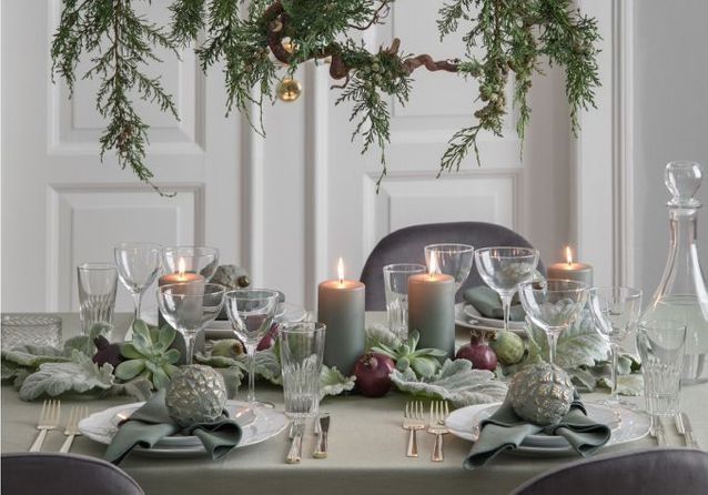 Nos plus belles inspirations pour une table de Noël naturelle