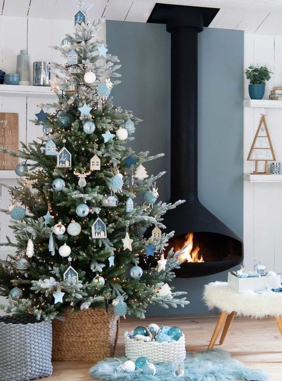 Les plus beaux sapins de Noël décorés - Elle