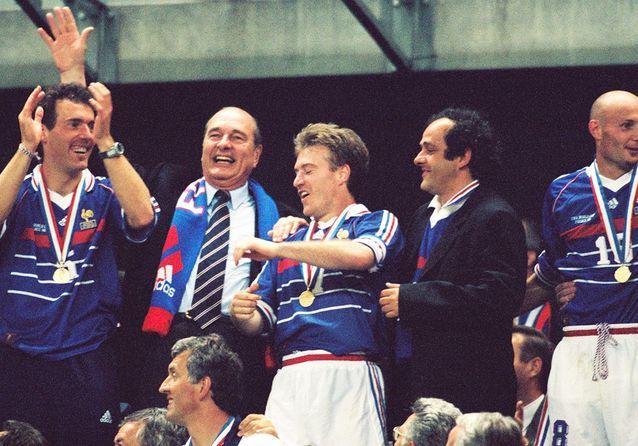 Chirac : Zidane, Line Renaud, Johnny… l'ami des stars - Elle