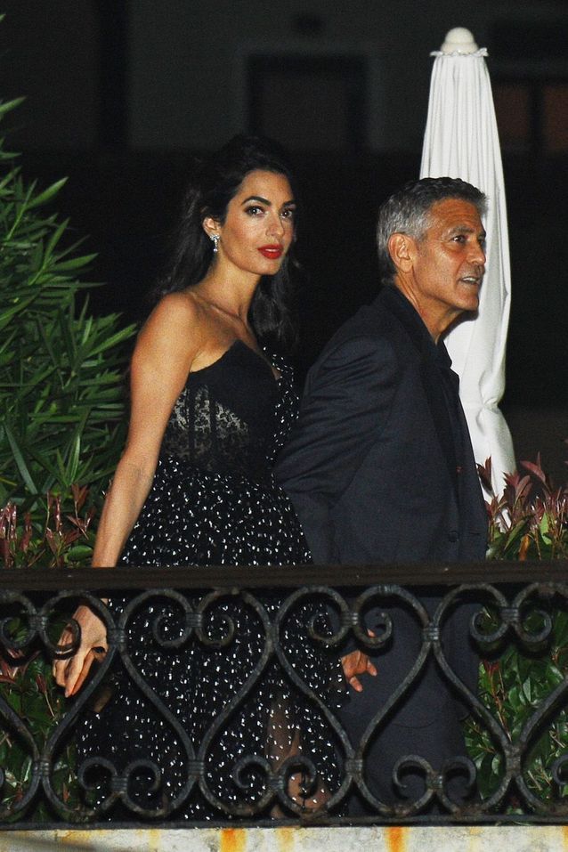 George et Amal Clooney à la Mostra de Venise