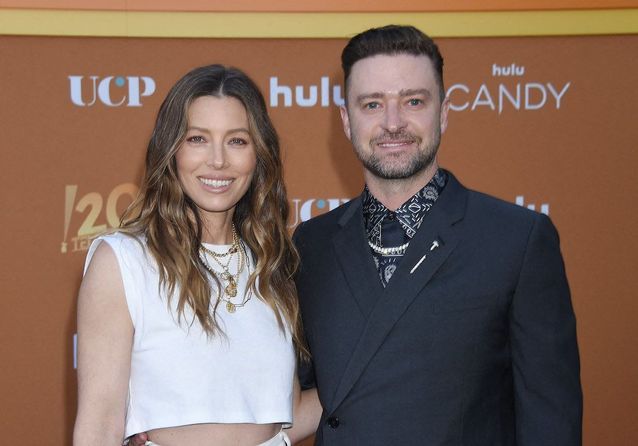 Jessica Biel et Justin Timberlake : un couple radieux sur le tapis rouge pour « Candy »