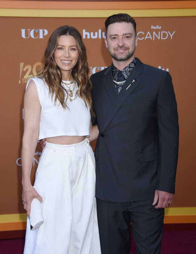 Jessica Biel et Justin Timberlake étaient complices sur le tapis rouge