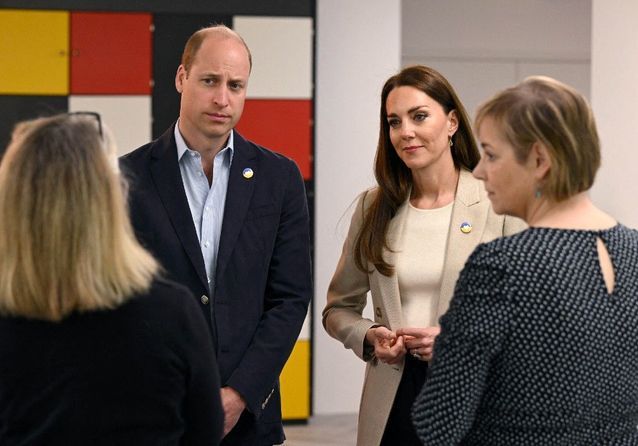 Kate Middleton et le prince William se sont engagés en faveur du peuple ukrainien