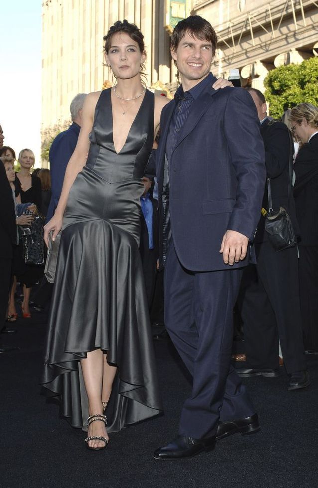 Katie Holmes et Tom Cruise en 2005