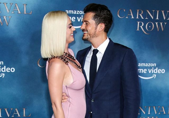 Katy Perry Et Orlando Bloom Duo Complice Sur Le Tapis Rouge Elle