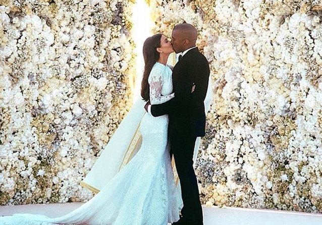 Kim Kardashian et Kanye West : toutes les photos du mariage