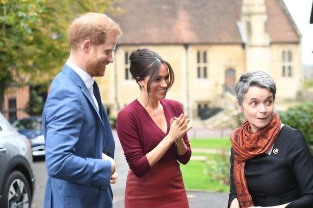 Meghan Markle et le prince Harry au château de Windsor