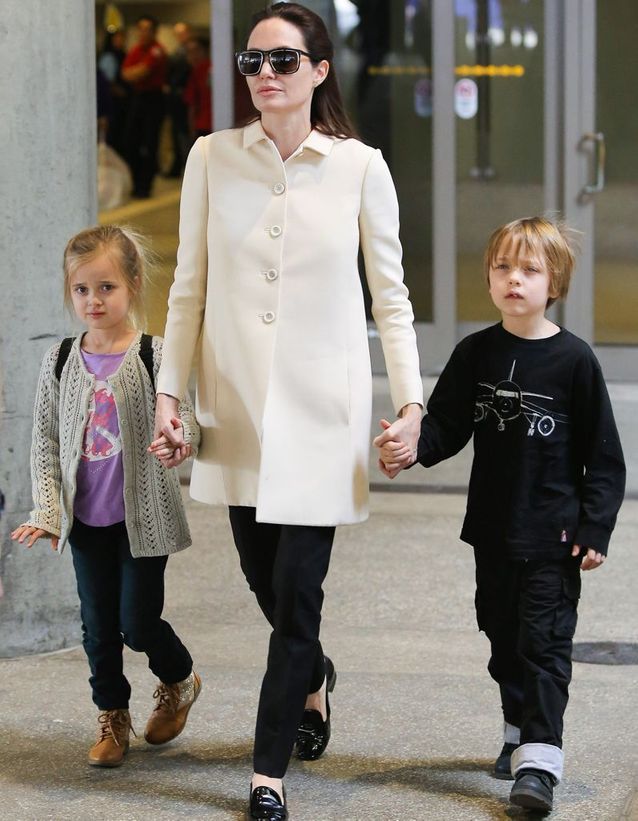 Knox et Vivienne JoliePitt les photos des jumeaux Knox et Vivienne Elle
