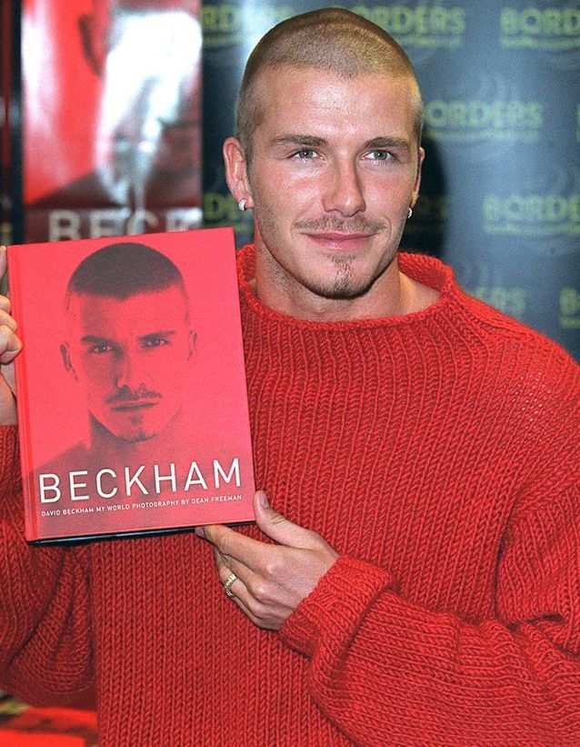 David Beckham transformation before