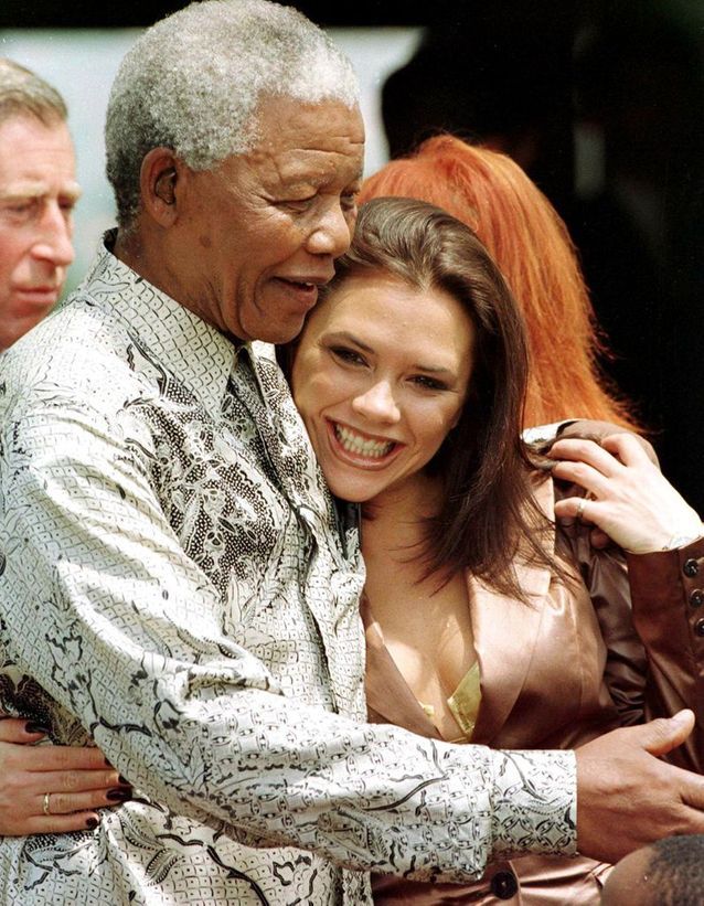 Avec Nelson Mandela