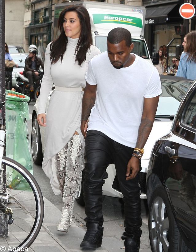 Kim Kardashian et Kanye West font leur shopping chez Colette