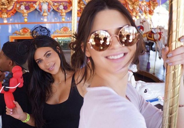 Kim Kardashian et Kendall Jenner