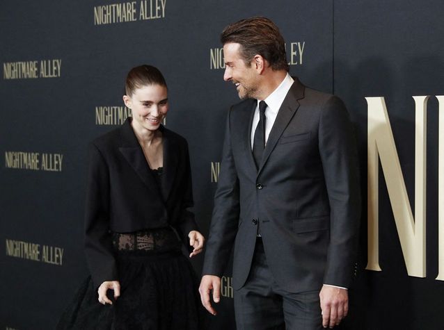 Bradley Cooper et Rooney Mara lors du photocall